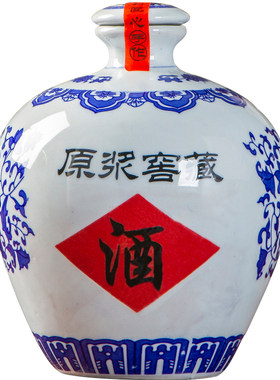 美耶云五斤装陶瓷酒瓶密封窖藏