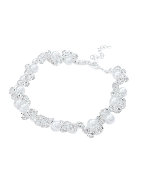 「蒂凡尼花园」珍珠手链轻奢高级感精致爆闪镶钻手饰百搭奢华女款