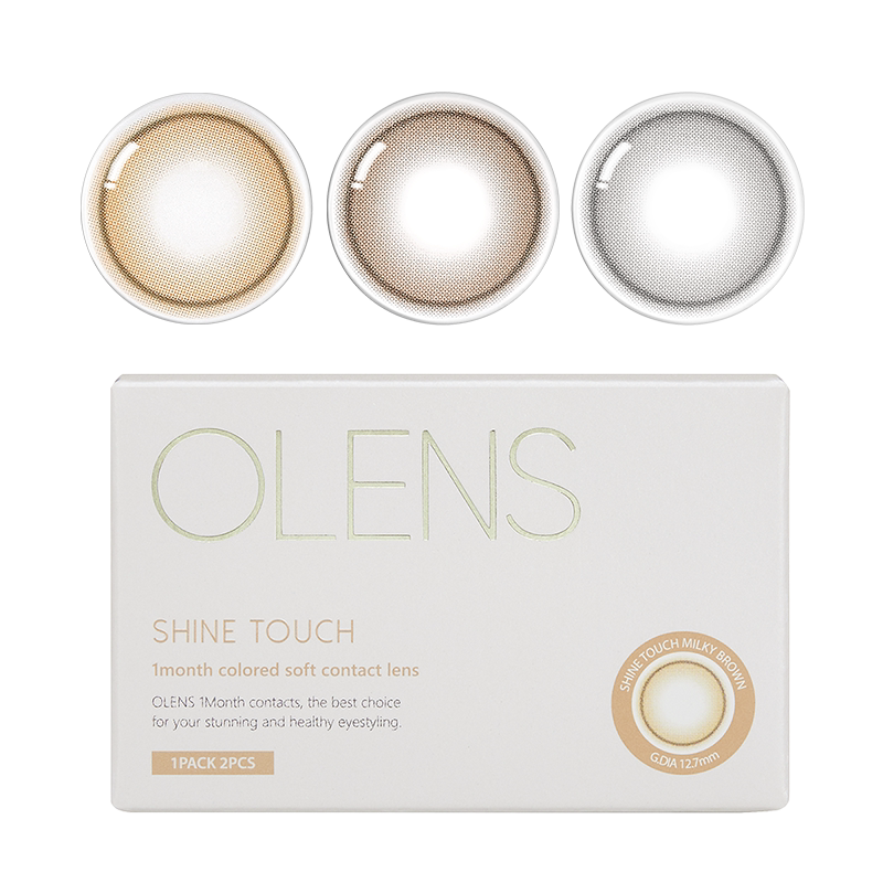 OLENS Glowy琉璃系列国际彩色隐形眼镜