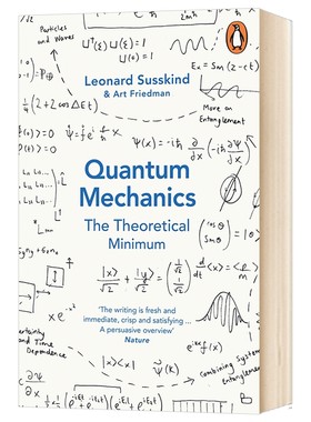量子力学 理论上的最小值 英文原版 Quantum Mechanics The Theoretical Minimum 理论小值系列 英文版原版书籍 进口英语书