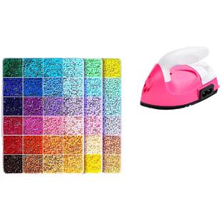 拼豆豆手工diy材料包全套工具正版立体融合套装玩具笔熨斗补充包8