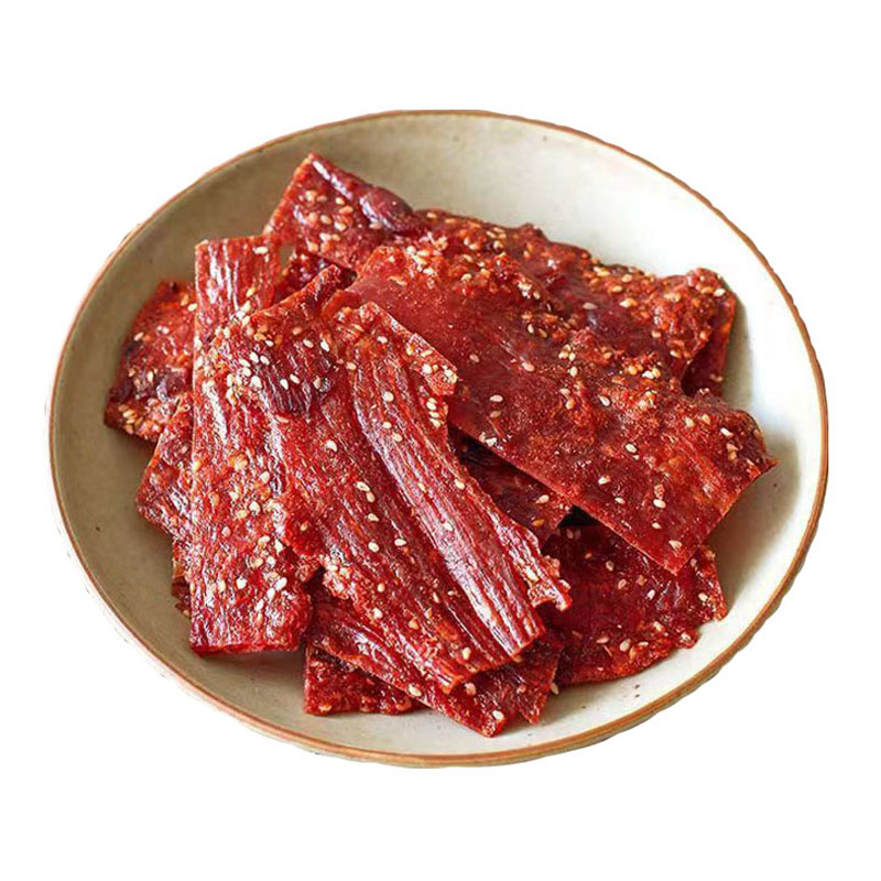 手撕肉片脯500g散装靖江特产肉干办公室休闲肉类零食边角料250g