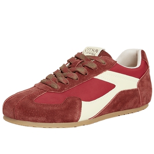 粉粉同款百田森春季新款爆款鞋阔腿裤搭配的鞋子运动鞋春老爹鞋女