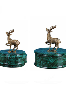 欧式风装饰盖别墅玄关酒柜摆件