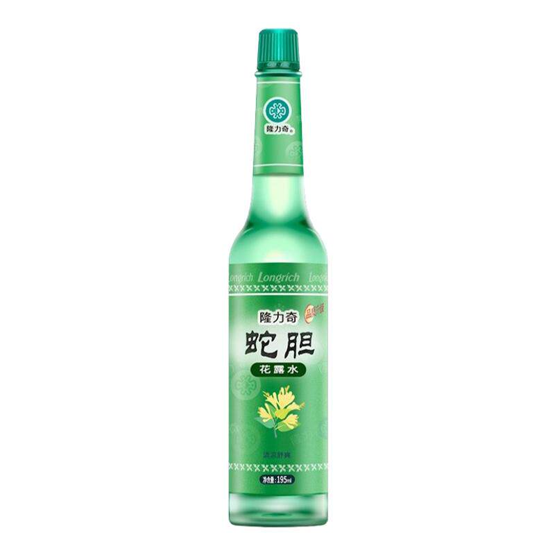 隆力奇蛇胆驱蚊花露水官方旗舰店正品户外止痒清香经典195ml