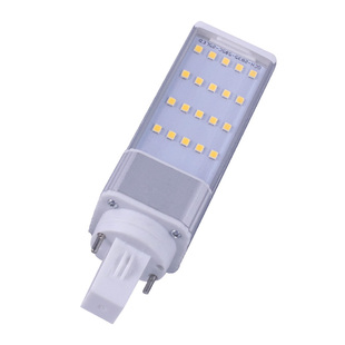 昇能嘉横插灯G24插拔管E27螺口铝材单面插口替换老式筒灯家用光源