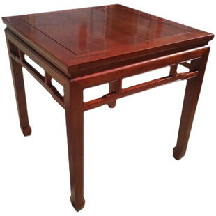 实木八仙桌小方桌中式仿古四方桌正方形桌简约原木饭桌老榆木餐桌