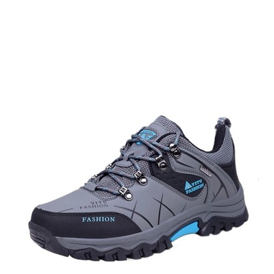 劳保男鞋秋季2025新款工地干活工作防水防滑耐磨户外运动登山潮鞋