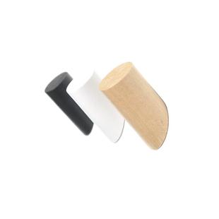 实木挂钩玄关墙上免钉贴强力胶免打孔门后壁挂创意厨房试衣间承重