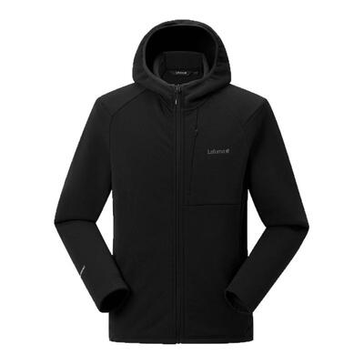 乐飞叶户外Polartec保暖抓绒衣男