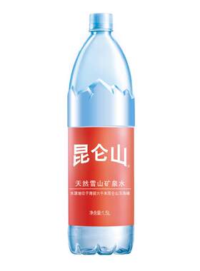 昆仑山雪山矿泉水1.5L*6瓶昆仑山
