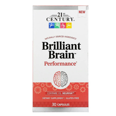 美国21stCentury深海鱼油银杏PS