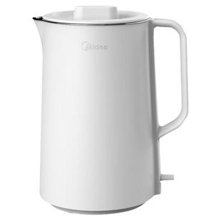 美的家用烧水壶双层电热水壶自动保温一体开水茶壶煲不锈钢电水壶