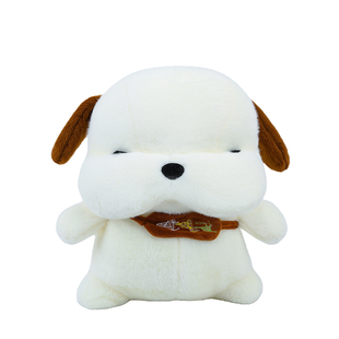 会道歉卖萌狗狗公仔呆萌道歉狗毛绒玩具拍打会求饶解压撒气玩偶