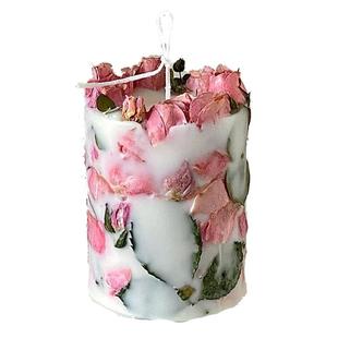 Hana手工玫瑰花香薰蜡烛礼盒小众高级家用室内情人节生日礼物女生