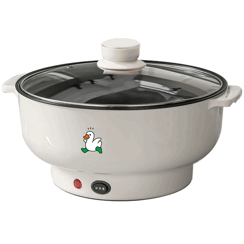 全自动电煮锅家用多用途多功能电热锅电火锅学生宿舍小锅泡面神器