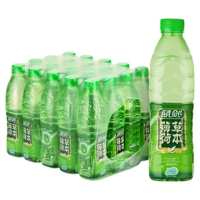 蓝剑0糖0脂0防腐剂草本薄荷水