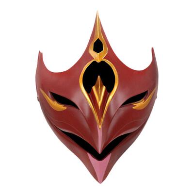 万圣节原神达达利亚元神周边cos二次元派对舞会装扮树脂面具