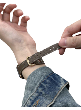 适用iwatch内式扣小蛮腰皮表带