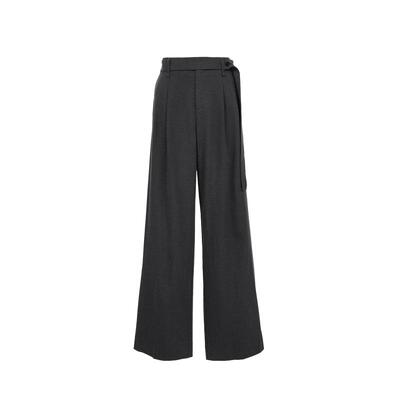 vq区绫致Vero Moda休闲裤2026春季新款宽松前褶腰西装阔腿裤松弛