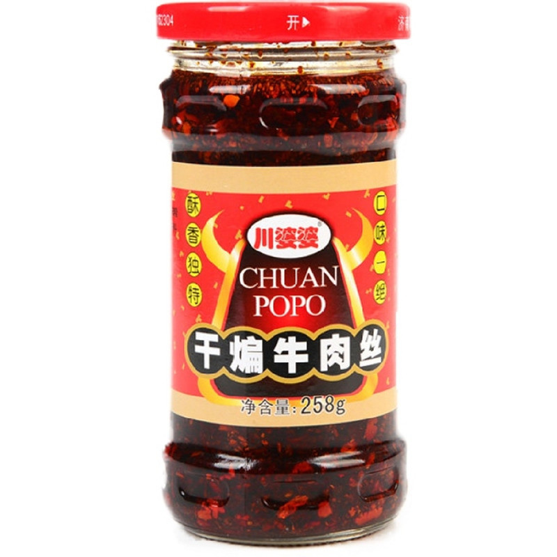 川婆婆辣椒酱258g拌面