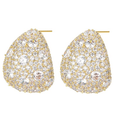 小众独特气质银耳钉高级感