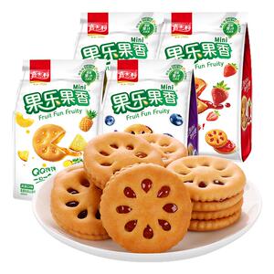 嘉士利果乐果香夹心饼干85g