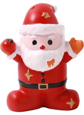 渊牧圣诞节树脂装饰摆件场景道具