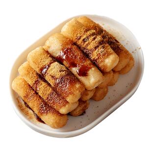 手工红糖糍粑糯米纯油炸小吃火锅食材半成品麻糍四川特产商用糯叽