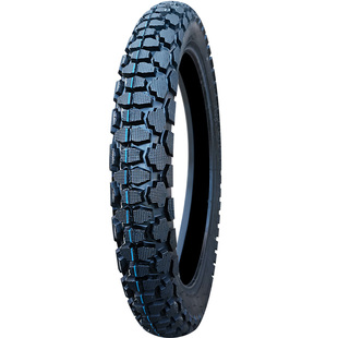 朝阳轮胎2.50/2.75-17弯梁100/110摩托车越野胎内外胎前胎250 275