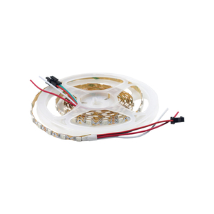 S型幻彩灯带5V WS2812B内置IC窄板可折叠编程12V全彩流水LED灯条