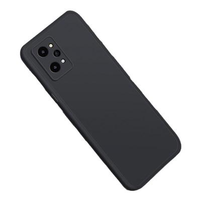适用真我GTneo2手机壳realmeGTneo2新款磨砂超薄OPPO硅胶Realme保护套GT软neo防摔男士realmeneo黑色RMX3370