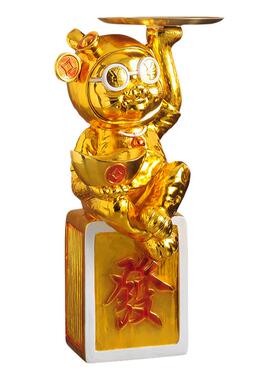 招财猫落地摆件开业乔迁新居礼品