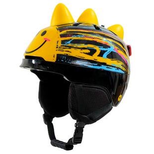 【送雪镜】WWW儿童滑雪头盔MIPS安全防撞专业单双板凯夫拉保暖帽