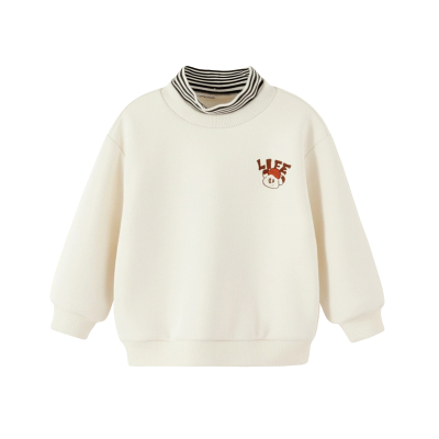 男童卫衣冬季加绒保暖