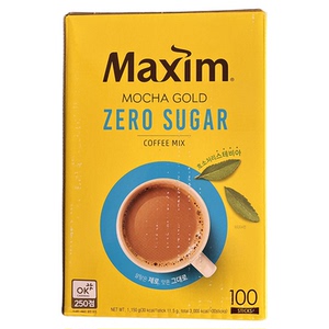 韩国进口麦馨咖啡 麦馨零糖 0糖咖啡 100条装 1150g