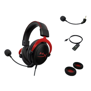HyperX极度未知飓风2头戴式电竞游戏耳机7.1声道灵音声卡有线耳麦
