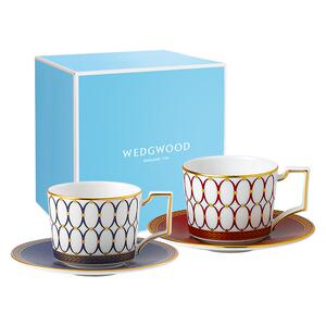 WEDGWOOD金粉年华咖啡杯碟套装