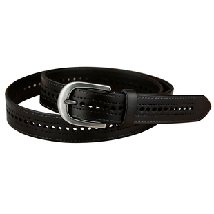 皮带女款真皮头层纯牛皮黑色百搭镂空高级感装饰配裙牛仔裤宽腰带