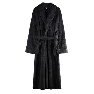 轩靓珊瑚绒睡袍男士秋冬季冬款加绒加厚浴袍保暖法兰绒睡衣家居服