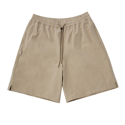 嘿马七作透气直筒短裤