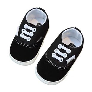 22年春季新生婴儿单鞋透气帆布鞋0-1岁男女宝宝软胶底防滑学步鞋
