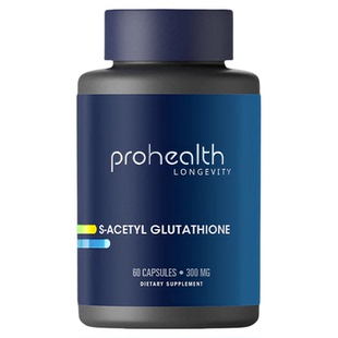 美国ProHealth S-乙酰谷胱甘肽300毫克60粒Acetyl Glutathione