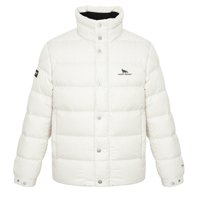 亨利格兰立领排骨羽绒服男士2025年冬季新款三色可选保暖外套上衣