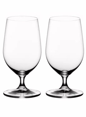 【自营】Riedel醴铎水晶玻璃高脚啤酒杯子创意果酒杯子透明茶杯