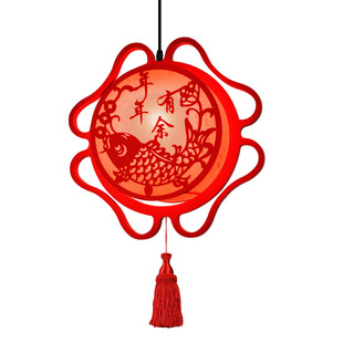 中式阳台灯笼红色乔迁走廊门厅新年创意个性中国风LED实木吊灯