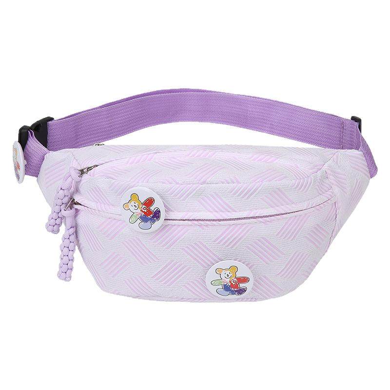 简约可爱休闲斜挎包女时尚ins小清新森系斜挎包少女运动森系胸包