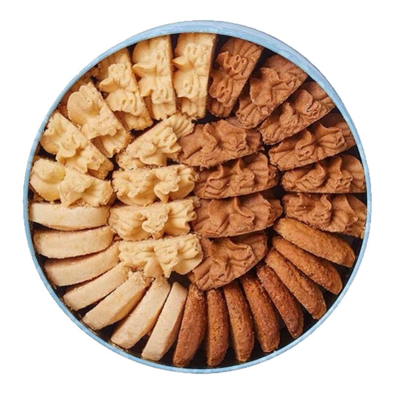 香港珍妮曲奇聪明小熊饼干640g黄油四味大盒进口圣诞节送礼零食