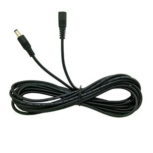 纯铜DC电源延长线12V监控1235米10米5.5*2.1插头DC线公母头连接线