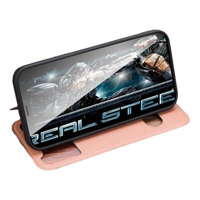 真皮翻盖皮套适用于苹果iPhone13/12Pro/13Max/mini手机牛皮保护壳